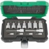 Set embout 1/4+1/2 13 unités FORTIS