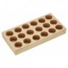 Socle bois pour ER25 15 forage FORTIS