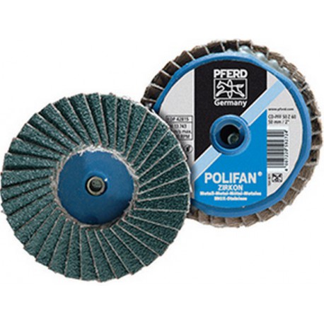 COMBIDISC Mini-Polifan corindon zirconium 50mm G80 Pferd 1 PCS
