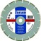 Meule tronçonneuse diamantée, soudée au laser, avec concentration diamantée moyenne, Ø x alésage : 230 x 22,23 mm, Taille de segment H x l 10 x 2,6 mm