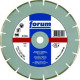 Meule tronçonneuse diamantée, soudée au laser, avec concentration diamantée moyenne, Ø x alésage : 350 x 25,24 mm, Taille de segment H x l 10 x 3,3 mm