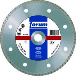 Meule tronçonneuse diamantée, vitrifiée, à fins d'utilisation multiples, dans une coupe à sec, Ø x alésage : 125 x 22,23 mm