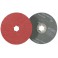 Meule fibre Ø 125 mm (12200 min-1) COMBICLICK® CC-FS CO-COOL, Grain : 60
