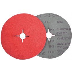 Meule en fibre Cubitron II 987C 115mm P060+ 3M 1 PCS