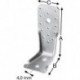 Equerres sabot AKR245G (Par 25)