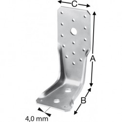 Equerres sabot AKR245G (Par 25)