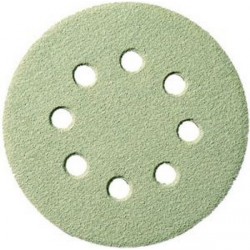 Disque abrasive auto-agrippante pein125mm K 80 8 trous FORUM (Par 100)