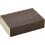 Éponge abrasive, Degré de finesse : grossier/moyen, Grain 36/60 (par 10)