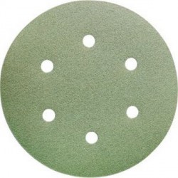 Disque abrasive auto-agrippante pein150mm K100 6 trous FORUM (Par 100)