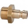Raccord NW5 MS AG G3/8 f. Raccord Riegler