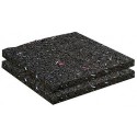 Granules de caoutchouc découpées 200x200mm 10mm dur