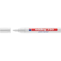 Marqueur. 750 Blanc Edding