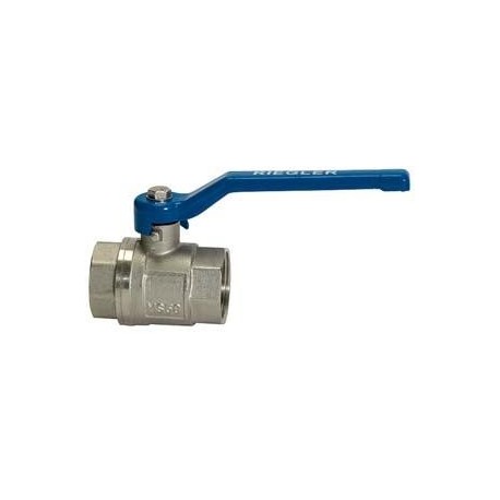 Vanne boisseau sphérique valve line laiton F1/2" 2 filetages femelles RIEGLER 1 PCS