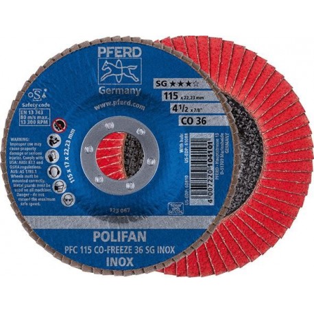 Disque à lamelles COFREEZE bombé 125mm K50 Pferd 1 PCS