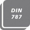 Boulon forgé en T DIN787 M6x6x40mm complet AMF 1 PCS