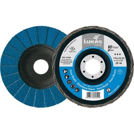 Disque à lamelle V2 Power125mm ZK K60 Lukas