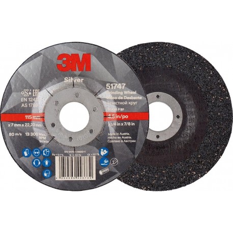 Meule dégrossissage argent Line 180 x 7,0 mm 3M
