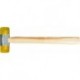 Marteau plastique jaune 32mm Taille3 FORTIS