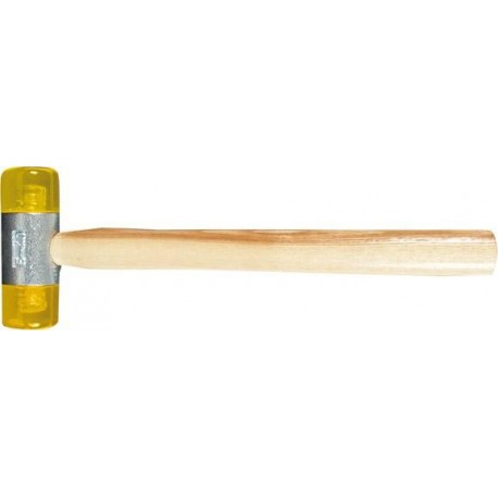 Marteau plastique jaune 35mm Taille4 FORTIS