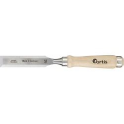 Ciseau bois avec manche bois 16mm FORTIS