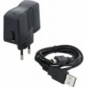 Chargeur avec USB 200-240V, 5VDC max. 500mA