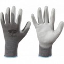 Gant de protection, Nylon, Taille 8, gris (Par 12)