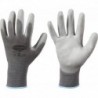 Gant de protection, Nylon, Taille 8, gris (Par 12)