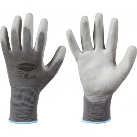 Gant de protection, Nylon, Taille 9, gris (Par 12)