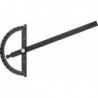 Rapporteur d'angle avec vis de blocage 80/120mm FORTIS 1 PCS