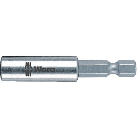 Porte-embout 1/4" avec aimant 1/4"-6 pans 100mm Wera 1 PCS