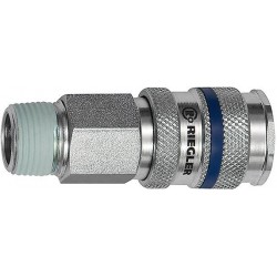 Raccord NW7,8 Pièces AG R3/8 Riegler