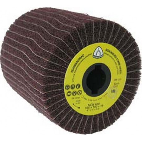Brosse à lamelles mixtes NCW600 K100 100x100x19mm Klingspor 1 PCS