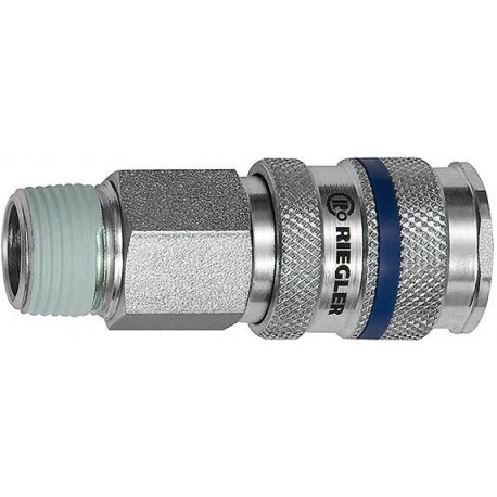 Raccord NW7,8 Pièces AG R1/2 Riegler