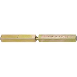 Carré pour poignée porte 9 x 132mm
