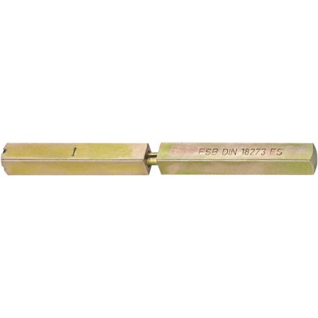 Carré pour poignée porte 9 x 132mm