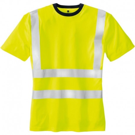 T Shirt haute visibilté HOOGE,jaune fluo, Taille S