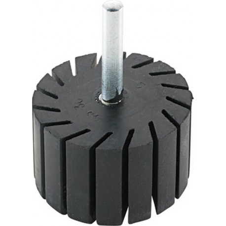 Support de manchon abrasif, Ø x hauteur : 45 x 30 mm, Ø de tige 6 mm, vitesse de rotation maximum jusqu'à 12700 tr/mn