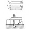 Bride de serrage DIN6315B 18x250mm AMF 1 PCS