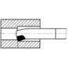 Outil à aléser carbure DIN4973 à droite 32x32x355mm P25/30 1 PCS