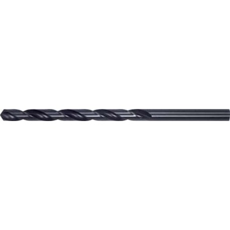 Foret hélicoïdal avec queue cylindrique longue, en acier à coupe rapide, Type N, DIN 340, profilé rectifié, Ø h8 : 11,50 mm, Long. totale 195 mm