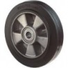 Roue plastique jante en aluminium B80.160