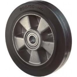Roue plastique jante en aluminium B80.180