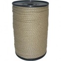 Corde de fibres multibrins 6mm 100m en polypropylène