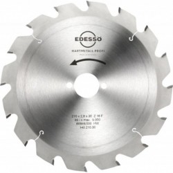 Lame carbure Profi 210x2,8x30mm Dent 16 F