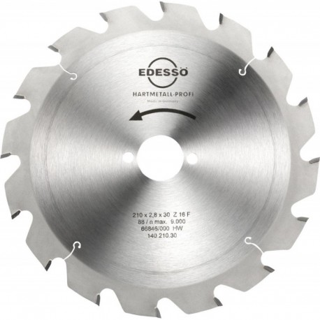 Lame carbure Profi 210x2,8x30mm Dent 16 F