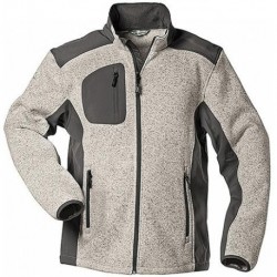 Veste de travail, Taille 3XL, gris brillant/gris