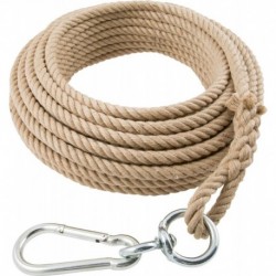 Corde 16 mm, 20 m long - Avec mousqueton Wirbel