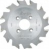 Fraise à rainurer 100x4,0x22 Dent 12W FORTIS