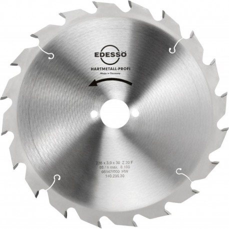 Lame carbure Profi 235x3,0x30mm Dent 20 F