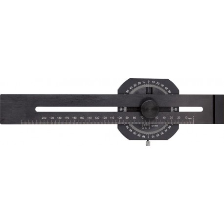 Trusquin de précision avec mesure 300mm FORTIS